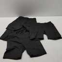 CAMPSNAIL 4 Pack Biker Shorts for Women High Waist - 5"/8" Tummy Control Soft Athletic Yoga Workout Running Gym Shorts L