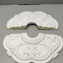 Ekena Millwork CM17RO2 18"OD x 3 1/2"ID x 1 1/2"P Rotherham Ceiling Medallion, Fits Canopies up to 3-1/2", 2 Piece