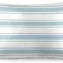 Blue and White Striped Large Pillowcases 20x40 Inch White Blue Stripes Pattern Printed Pillow Case Soft Lumbar Throw Pillow Covers for Bed Sofa Couch Rectangle Oblong