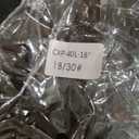 16" Hairpiece Ponytail Clip On Extension Voluminous Wavy Ombré Brown Mix