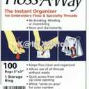 Floss-A-Way Organizer, 3 by 5-Inch, 100-Pack
