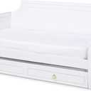 Baxton Studio Daybed, Single, White