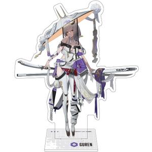 NIKKE Acrylic Stand, Guren, Approx. W 1.7 - 4.1 x H 4.7 inches (43 - 106 x 120 mm), Acrylic NIKKE Acrylic Stand, Guren, Approx. W 1.7 - 4.1 x H 4.7 inches (43 - 106 x 120 mm), Acrylic