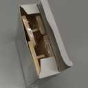 12 Pcs Dollhouse Picture Frames 1:12 Scale Miniature Picture Frames for Dollhouse Small Photo Frame Mini Wooden Dollhouses Accessories Mini House Decoration Simulation for Craft Artwork (1.7 Inches)