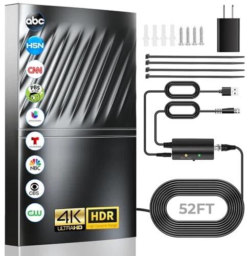 Indoor/Outdoor HDTV Antenna, SW218-HD005