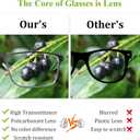 Lcbestbro 3 Pack Blue light Blocking Reading Glasses for Men, Stylish Metal Frame Readers +1.5