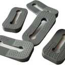 2025 Mom's Choice Winner- Gas Stove Knob Locks - Gray Silicone Stove Knob Safety Covers for Toddlers, Pets - Child Proof Universal Size Knobs - Baby Proofing Protectors for Electric Stoves- 5Pcs