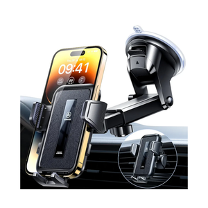 VANMASS 2025 Upgraded Car Phone Holder, [85+LBS Strongest Suction] Patent Safety Cell Phone Mount Windshield Dashboard Vent Truck Accessories Stand Cradle for iPhone 16 Pro Max 15 14 13 Android