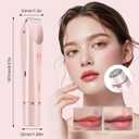 Bikini Trimmer for Women,Dermave Bikini Shaver,Electric Razors for Women Pubic Hair (Pink)