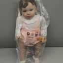 KAWAYII 26 Inch Reborn Toddler Baby Doll Princess Girl Realistic Newborn Doll Silicone Soft Vinyl Real Looking Reborn Baby Doll Toy Lifelike Set for Kids Age 3+ (Pippa)