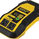 STANLEY PI500S Power Inverter 500W Car Converter: Dual AC Outlets, 3.1A USB Ports, 12V DC Adapter, Battery Clamps