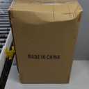 CTSNSLH 4 Tier Plastic Storage Bins and Boxes Organizer - Stackable with Lids for Bedroom, Living Room, Office - Foldable Containers (White)