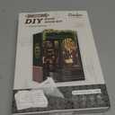 CUTEBEE Book Nook Kit - DIY Miniature House Kit for Adults, Teens and Beginners, Dollhouse Booknook Library Tiny House Bookshelf Decor 3D Wooden Puzzle, Gifts for Family, Friends (Owl Bookstore)