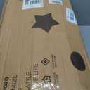 MAXYOYO 6" Extra Thick Floor Futon Mattress, Foldable Japanese Floor Mattress for Adults, Roll Up Tatami Pad for Guest Room, Dark Grey, Queen