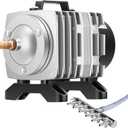 VIVOSUN Commercial Air Pump 634GPH, 25W, 40L/min 6 Outlet for Aquarium and Hydroponic Systems