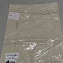 Saro Lifestyle Poly and Linen Blend Hemstitched Table Runner with Hemstitch Border, 16"x120", Natural