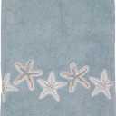 Avanti Linens - Bath Towel, Soft & Absorbent Cotton Towel (Sequin Shell Collection)-Multicolor