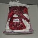 RSLOVE Christmas Dresses for Women - Mrs Claus Santa Costume with Removable Hooded Cape and Belt Holiday Party Outfit (Medium, Red)