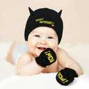 DC Comics Baby Boy's Batman Take-Me-Home Set Pants, black, 0-3 Months