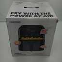 6 Qt. Black Air Fryer with Digital Touch Control