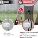 Golf Practice Net - Heavy Duty Driving Range Net with High Impact Chipping Target, Include Carry Bag and Golf Balls for Indoor Outdoor