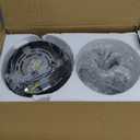 SZXYKEJI 1-Light Mini Glass Globe Ceiling Light,Modern Semi Flush Mount Light Fixture,Black Ceiling Light for Hallway Aisle Porch Stairway Closet.