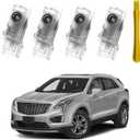 4Pcs Car Door Lights Logo Projector for SRX CT6 CT5 XTS ATS-L XT4 XT5 XT6,Never Fade LED Door Projector,Puddle Lights for Welcome Courtesy Light,Shadow Ghost Light,Car Accessories