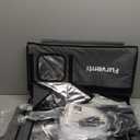 Outdoor Heated Cat House in Winter,Extremely Insulated & Weatherproof,Elevated Feral Cat Shelter with Waterproof Eaves & Escape Door for Outside Stray Barn Cat (Dark Grey,S.) (16.7"L x 12.6"W x 17.7"H)