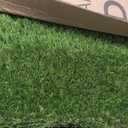 Dog Grass Pad with Tray 23x35 Soft-Touch Artificial Grass Pad for Dogs Potty with Pee Pads Washable & Puppy Porch Potty Tray Dog Litter Box Indoor & Outdoor, Pet Turf for Puppy Toilet Training
