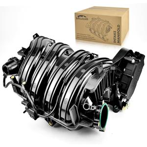 Engine Intake Manifold w/Motor Kit 283102GGA0 Fit For Hyundai Tucson 18-21 Santa Fe 17-20 Sonata 15-19 Kia S-p-ortage 17-22 Optima 16-20 Sorento 16-20 L4 2.4L Intake Manifold Runner Control Motor