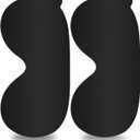 4 x Gentle No Pressure Sleep Mask | Innovational Design No Strap Sleep Eye Mask for Sleeping, Light Blocking Sleeping Mask Blindfold for Travel Yoga Nap, Side-Sleeper