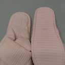 GOEWY Slippers for Women Memory Foam House Bedroom Corduroy Crossbands Open Toe Slides Sandals Shoes Comfy Trendy Gift for womens Anti-Skid sole,  Size 7- 8.5 