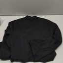 Women's Sweater Dress Crochet Ribbed Knit Ruffle Hem Flared Long Sleeve Mock Neck Mini Dress, L