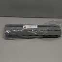 MBOSS Bath Tub Shower Mat Non Slip Bathtub Mats for Bathroom Shower Floor Mat Bath Mats for Shower Tub Anti Slip Shower Mat with Drain Hole and Large Suction Cups (Black, 37.5 X 15.7 Inch)