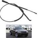 MUNIK 51237184456 Engine Hatch Cable for 2007-2014 BMW 3.0si,4.8i,X5,X6,xDrive35i,xDrive40i,xDrive50i,4.4T E70,E71,E72 Replat# 51237184456 912452 503951 V204589