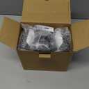 AROEVEIB 2 Pack Controller with Charger Dock for PS4 Wireless Game Controller, with LED Charging Dock Station, 2 USB Cable (Black White)