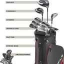 Wilson Men's Profile Platinum Complete Golf Club Package Set - Right Handed, Stand Bag, Tall Carry