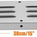 Skyflame Stainless Steel Venting Panel for Masonry Fire Pits and Outdoor Kitchens 15-Inch by 4-1/2-Inch