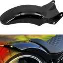 Motorcycle Rear Fender with LED Lights Turn Signal Brake Light Kit Fit for Harley Softail Fat Boy FXBRS Breakout FXBR FXDR 2018-2025
