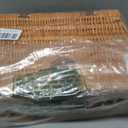 Picnic Basket for 2 - Picnic Basket with Cutlery Kit and Glasses, Insulated Picnic Set with Waterproof Liner, Portable Wicker Picnic Baskets with Lid and Handle for Outdoor, Picnic, Camping, Holidays
