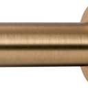 Ivilon Tension Curtain Rod - Spring Tension Rod for Windows or Shower, 54 to 90 Inch. Warm Gold
