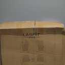 LASFIT Floor Mats & Cargo Liner with Backrest Mat for Chevy Traverse 2024-2026 (Only 7 Seats) & GMC Acadia 2024-2026 (Only 7 Seats) & Buick Enclave 2025-2026, All Weather TPE Custom Fit Floor Liners