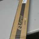 Tension Curtain Rod by EZFurni, 42-123 Inches, Heavy Duty Tension Rods for Windows, Adjustable Spring Loaded Curtain Rods No Drilling, Renter Friendly, Hold Up Blackout Curtains and Non Slip, White