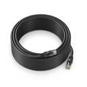Maximm Cat 6 Ethernet Cable - 100 ft High-Speed LAN, Internet, Patch & Network Cable - UTP, 10Gbps, 550MHz Ethernet Cord - Black