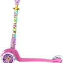 Jetson Character Kids Kick Scooter, LED Lights on Stem & Light-Up Wheels, Lightweight Frame, Height-Adjustable Handlebar, Lean-to-Steer System, Easy-Fold Mechanism