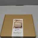 Small Vintage Vanity Makeup Desk Mirror Antique Traditional Chic Arch Table Mirror GoldDecor Wood Framed Small Standing Carved Arendahl Mirror for Living Room,Bedroom,Tabletop 11.8" x 9.6"