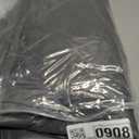 HOFUDON Upgraded Magnetic Thermal Insulated Door Curtain with Perspective Window, Weatherproof Oxford Cloth Filled with Cotton, Fit for Door Size 37" x 80", Doorway Curtains Size 39" x 82" Grey