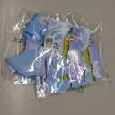 3 x LUV HER Bluey Long Tail Hair Bow for Girls with Alligator Clip with Charm of Bluey - Hair Accessory, Ages 3+