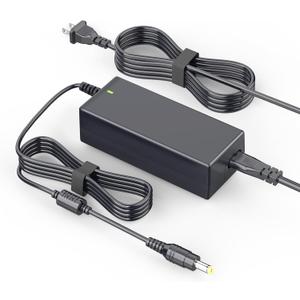 12V AC Power Cord Adapter for Sceptre Monitor, Sceptre EC Series Monitor 35" 32" 30" 27" 24" 22" 20" 19" 15" 13.5" E225W E205W E248W E278W E275W C305W C328W Screen LED LCD TV Power Supply Cord