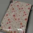 4 Packs Watercolor Pink Yellow Flowers Makeup Bag Floral Cosmetic Bag Friend Friendship Gifts for Women Girls Bestie Botanical Travel Organizer Zipper Pouch Christmas Thanksgiving Birthday Gifts (Multicolor 0180)